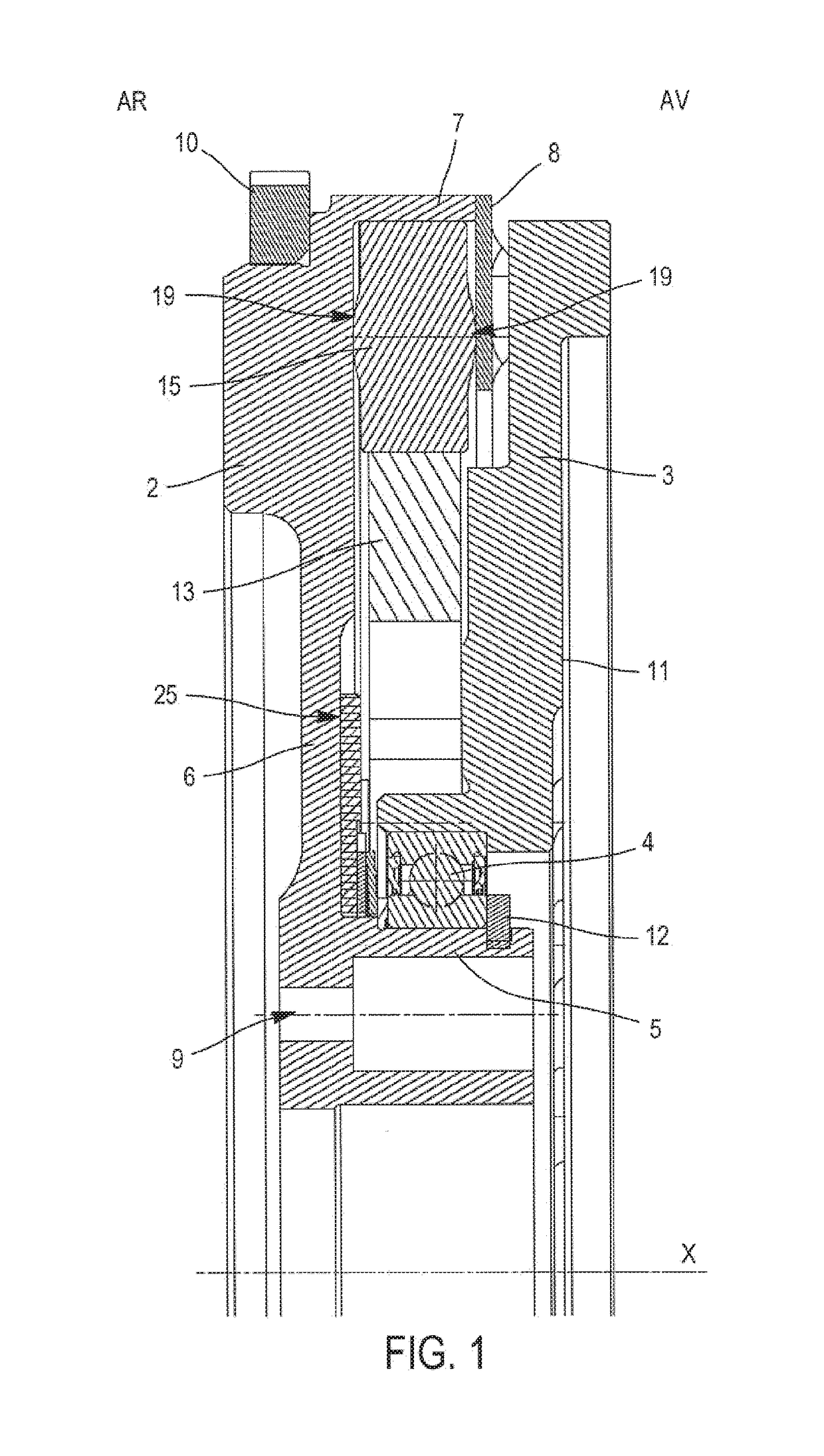 Vibration damping device for a motor vehicle transmission drivetrain