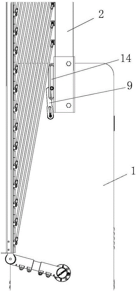 Wind-resistant advertisement gateway