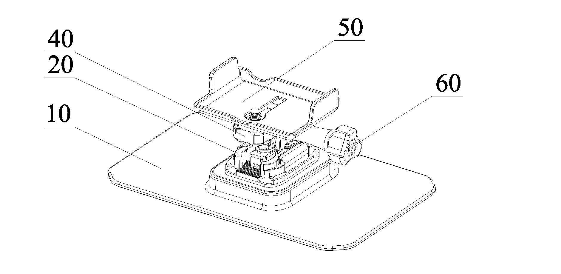 Holding device for camera and camera device having the same