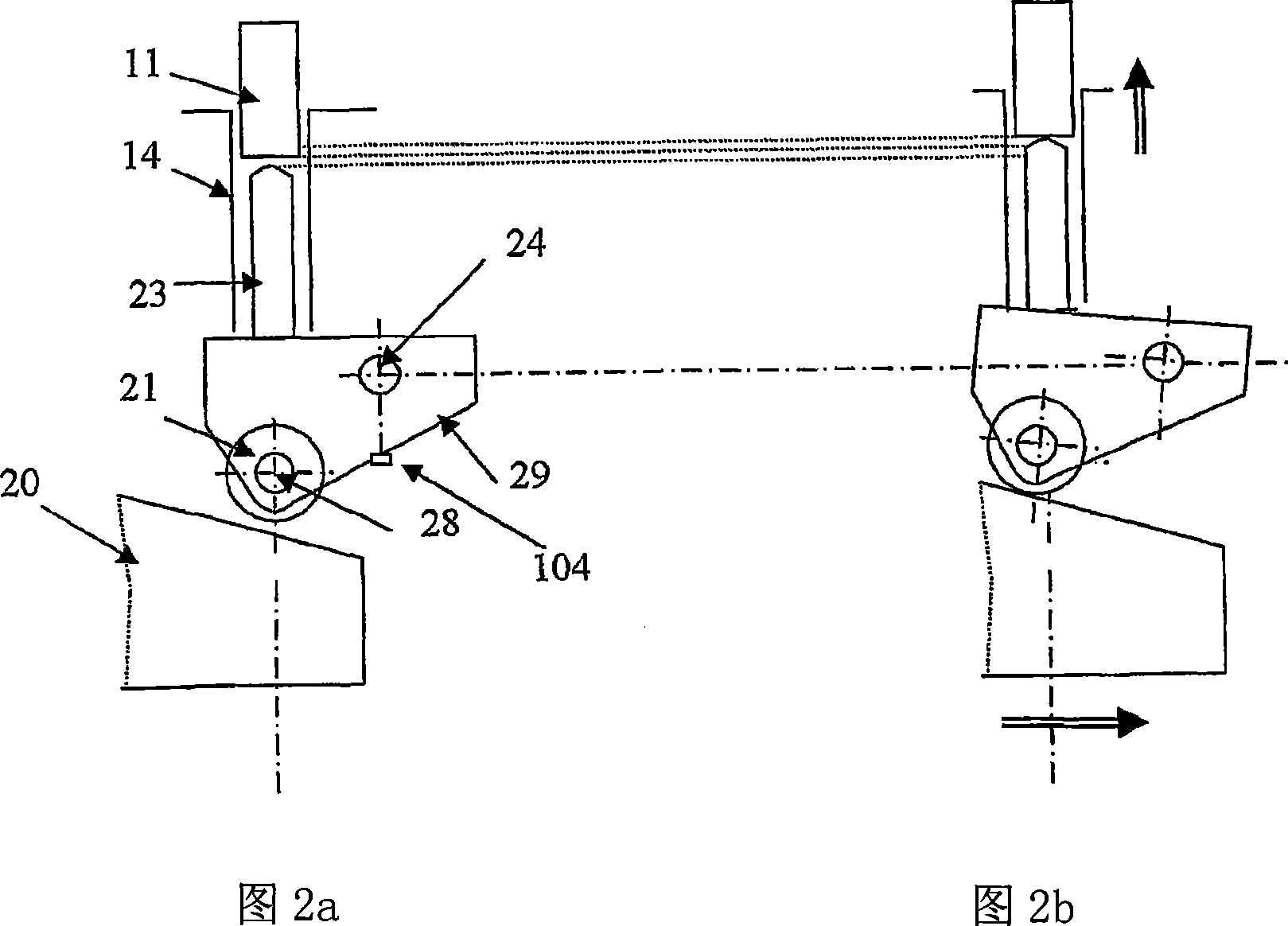 Lift driving and securing device