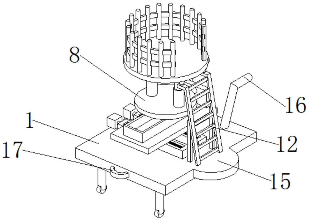 Multidirectional operation platform for electric power overhaul