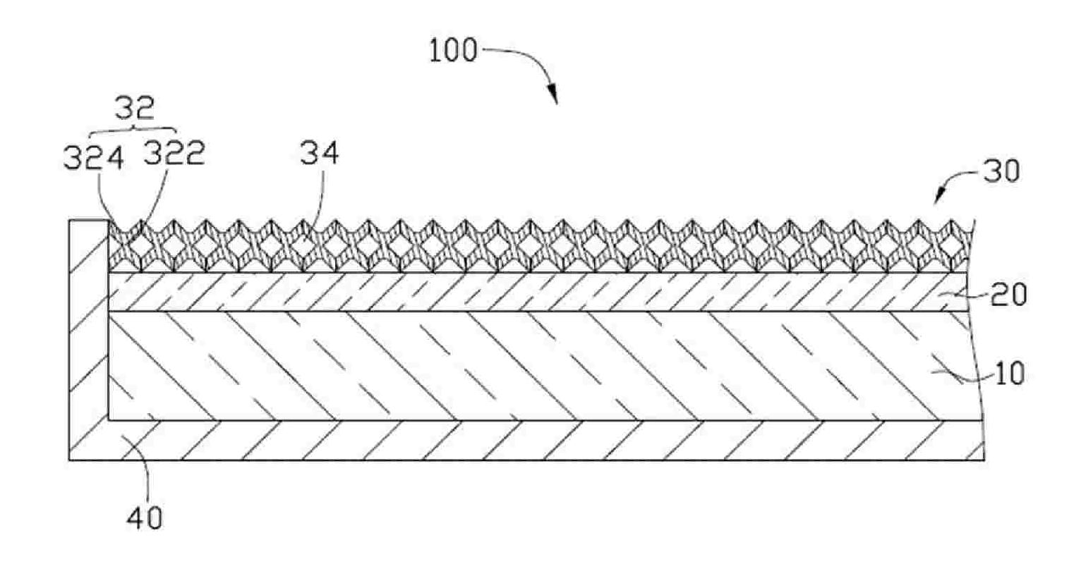 Display screen structure