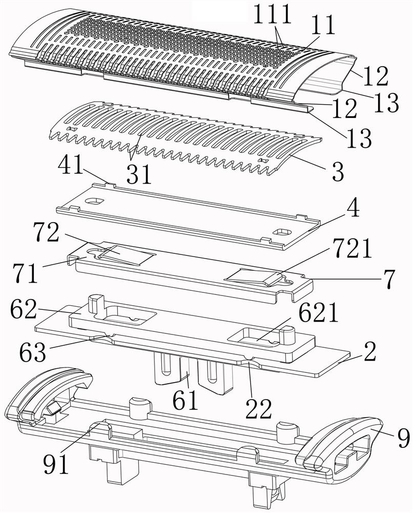 Reciprocating type tool bit set