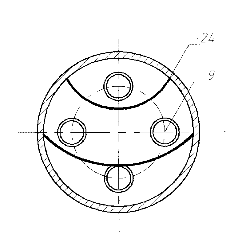 Intermittent particulate material feeding device