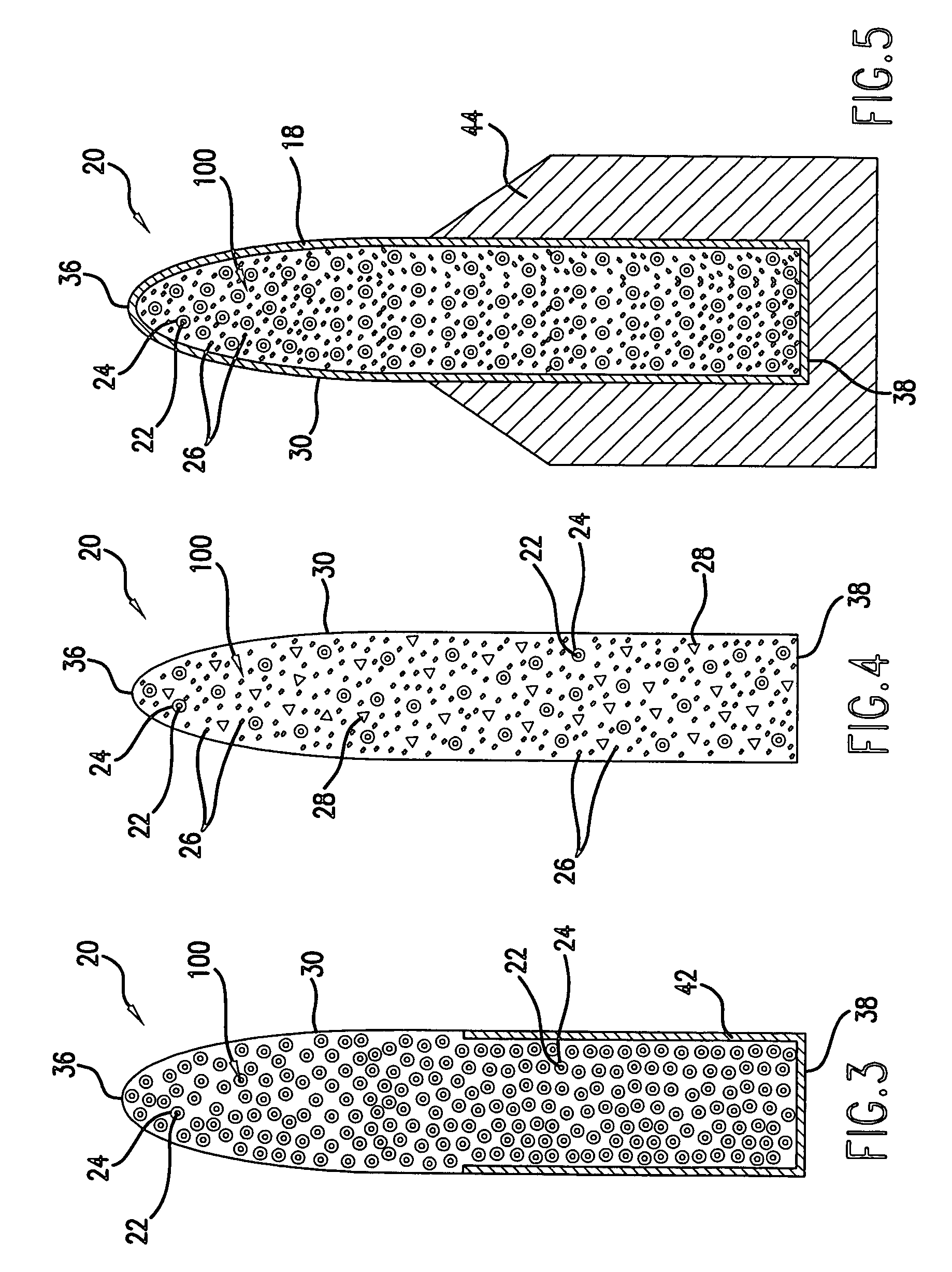 Method and apparatus for a projectile incorporating a metastable interstitial composite material
