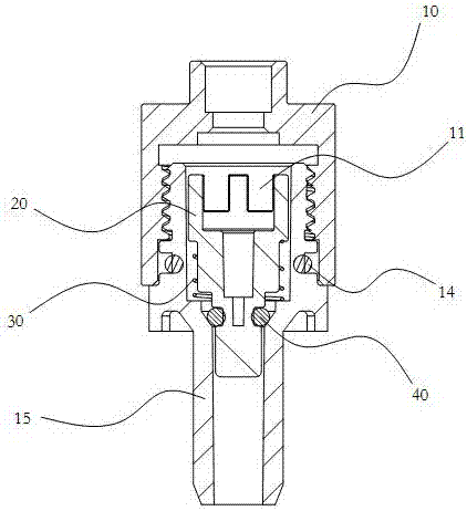 Water path structure and faucet with water path structure