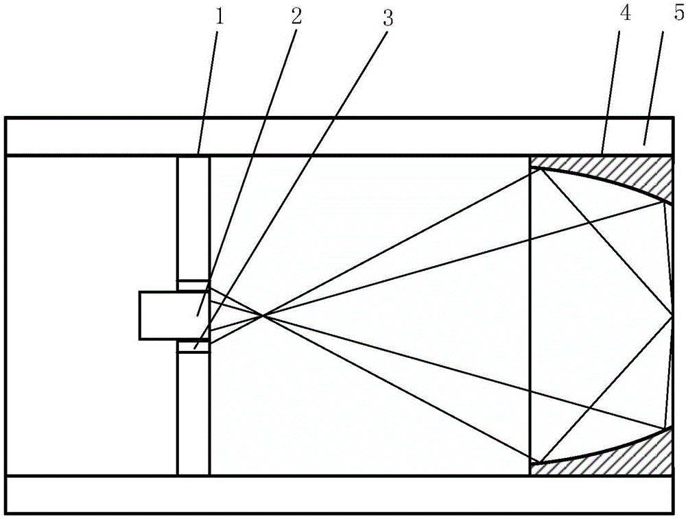 Bifocal positioning-free ellipsoid-surface reflector lighting device