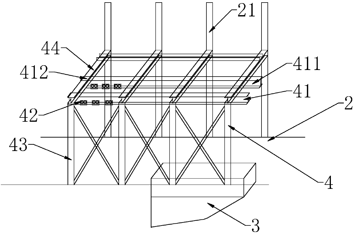 Method for replacing smoke hood of hot scarfing machine