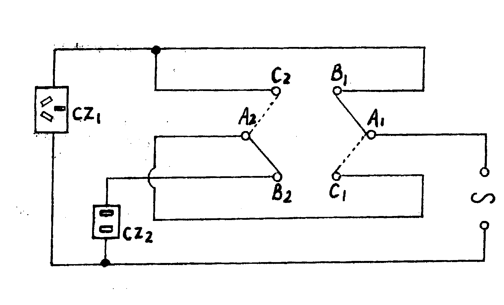 Mechanical timing combination switch