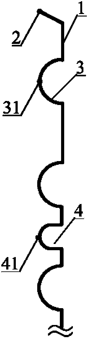 Plate-shaped heat exchange element as well as hydrophilous heat exchange device and manufacturing method of plate-shaped heat exchange element