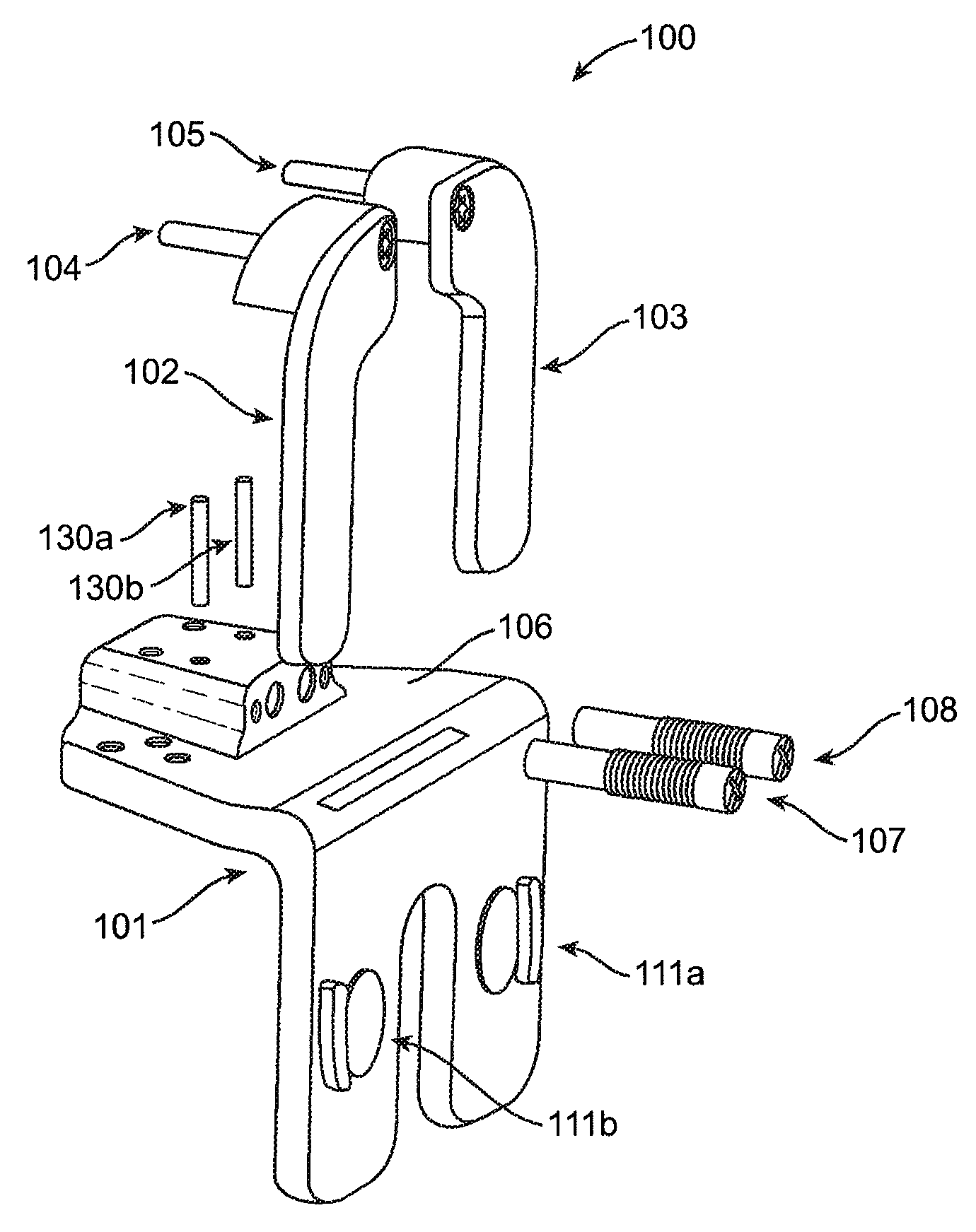 System for positioning a cutting guide in knee surgery