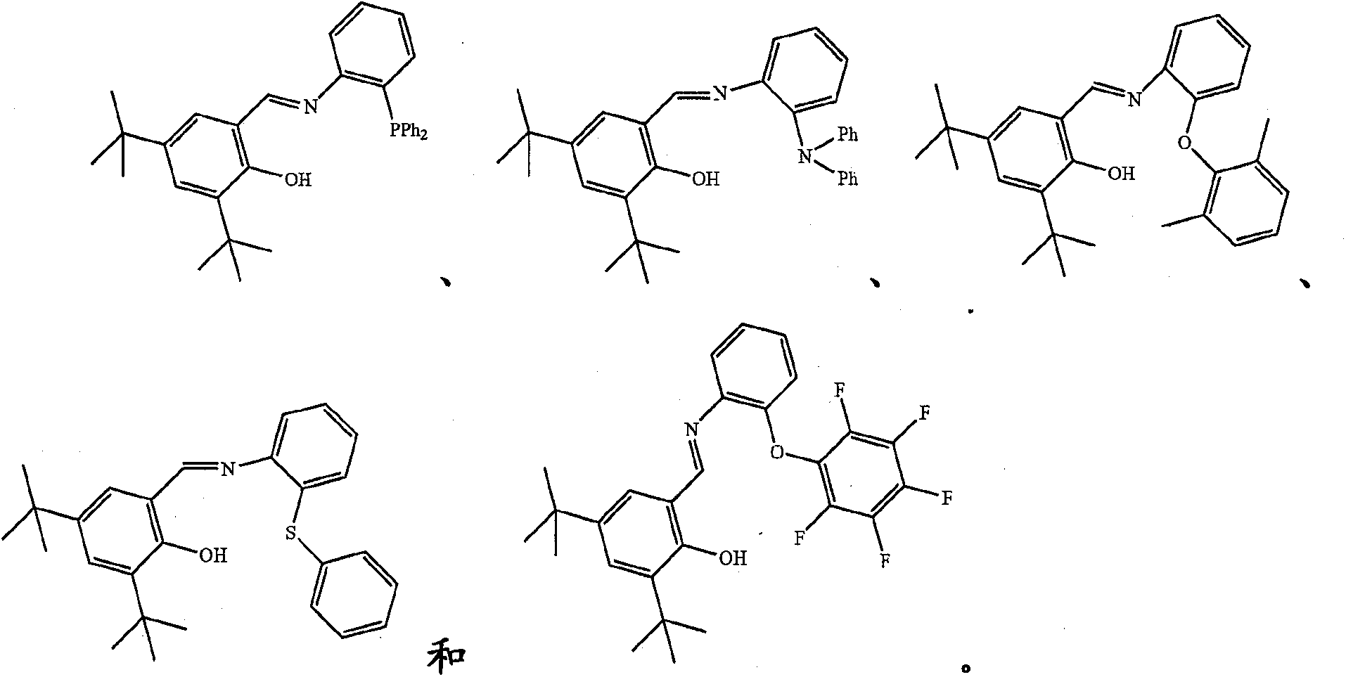 Loaded non-metallocene catalyst and preparation method and application thereof