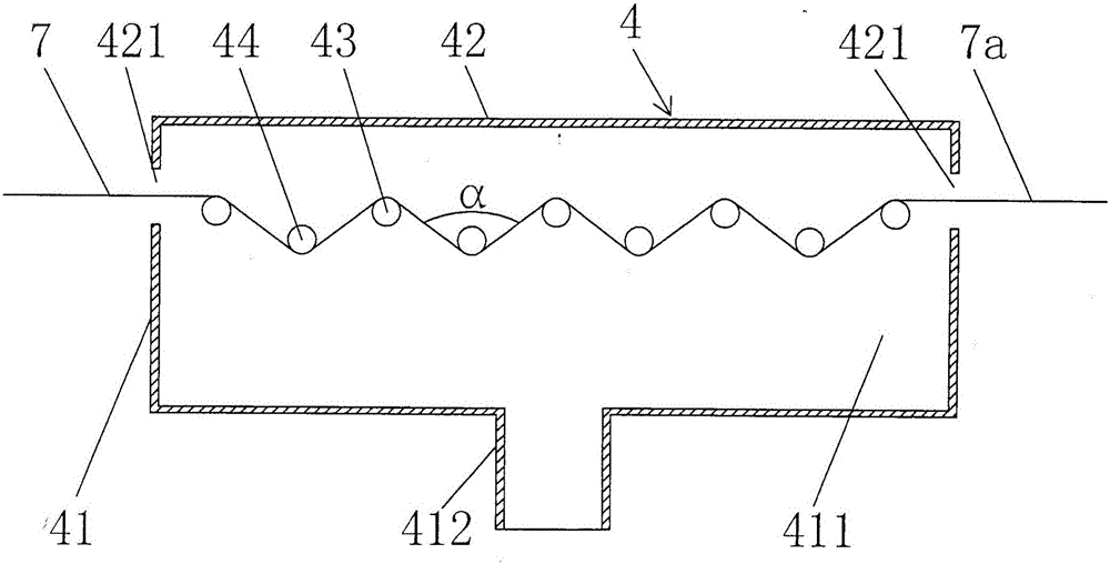 Method for cleaning para-position aramid fiber strand