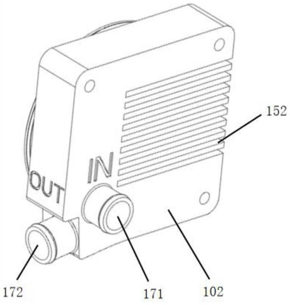 Anode gas circulating fan for fuel cell system