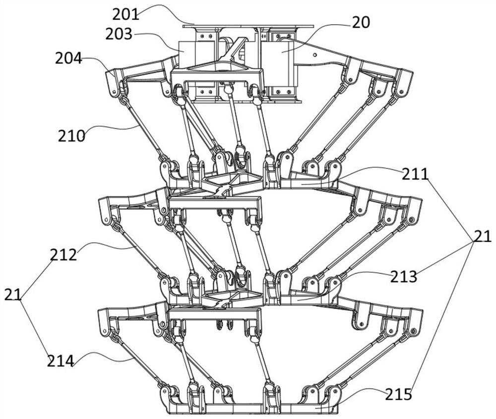 Multi-wing unmanned aerial vehicle with grabbing function and working method