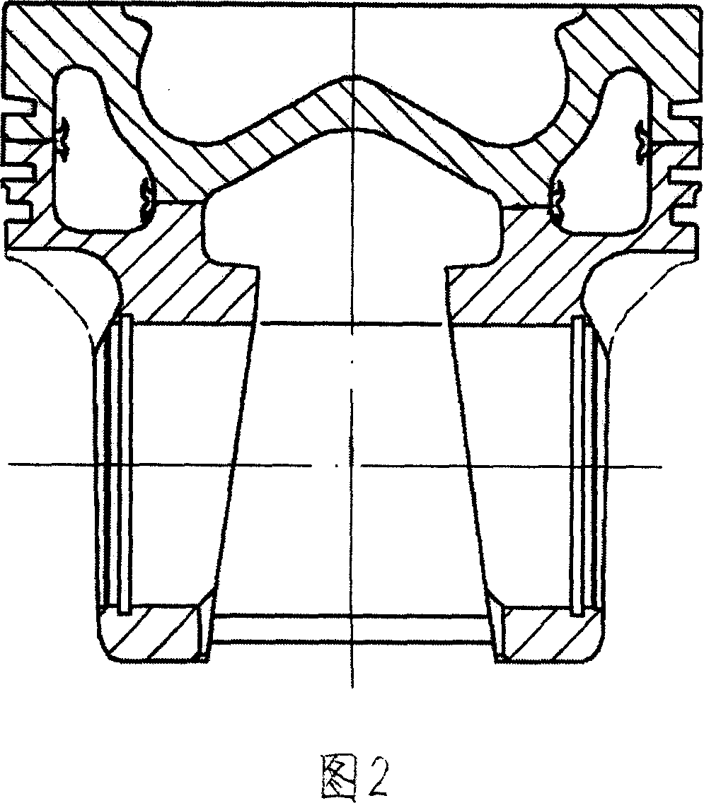 Welded forged steel integrated piston and its producing method