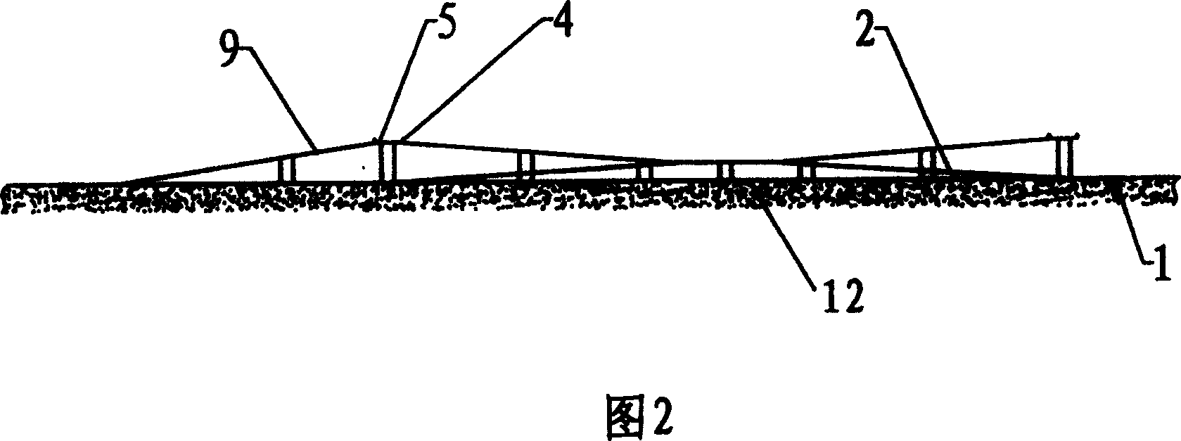 Overhead full intercommunicated fly-over bridge in single layer