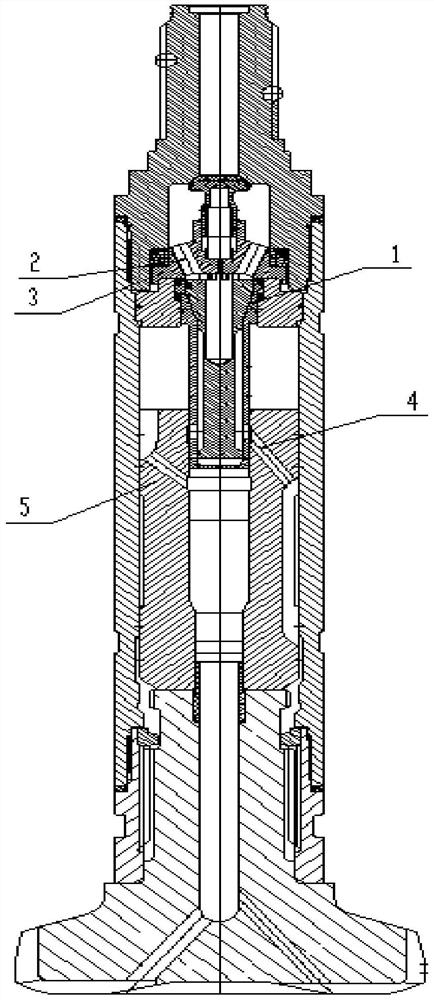 Impactor air distribution device and matched impactor