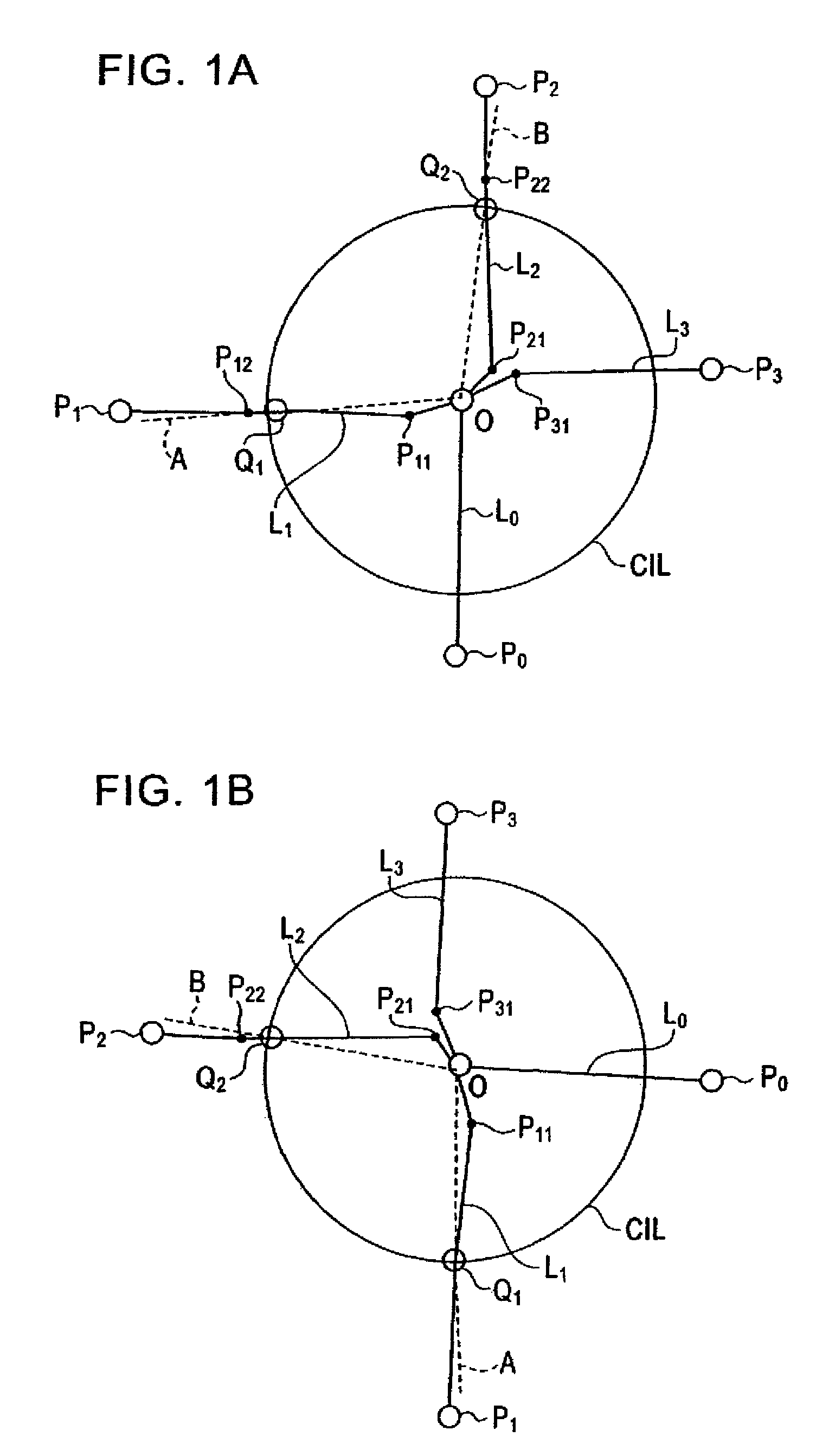 Navigation system, enlarged intersection image displaying method used in the system, and map information generating method