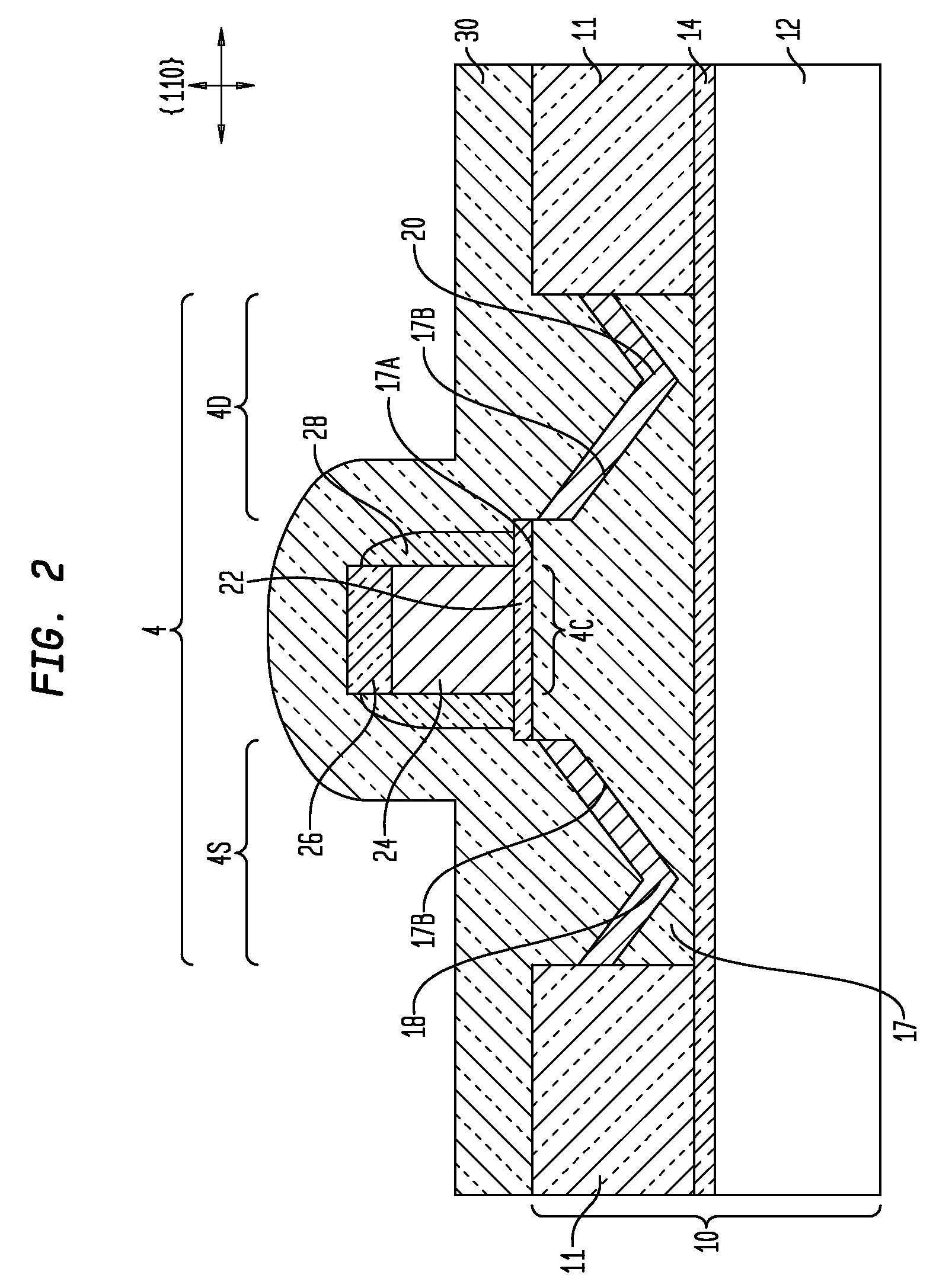 MOSFETs comprising source/drain recesses with slanted sidewall surfaces, and methods for fabricating the same