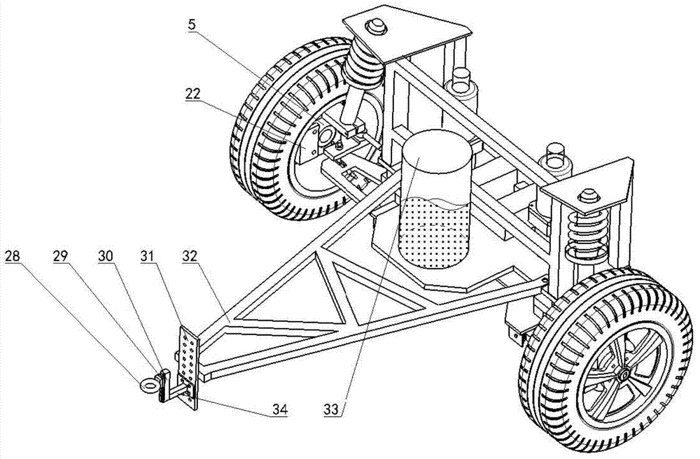 Multifunctional road detection device and test method for tires