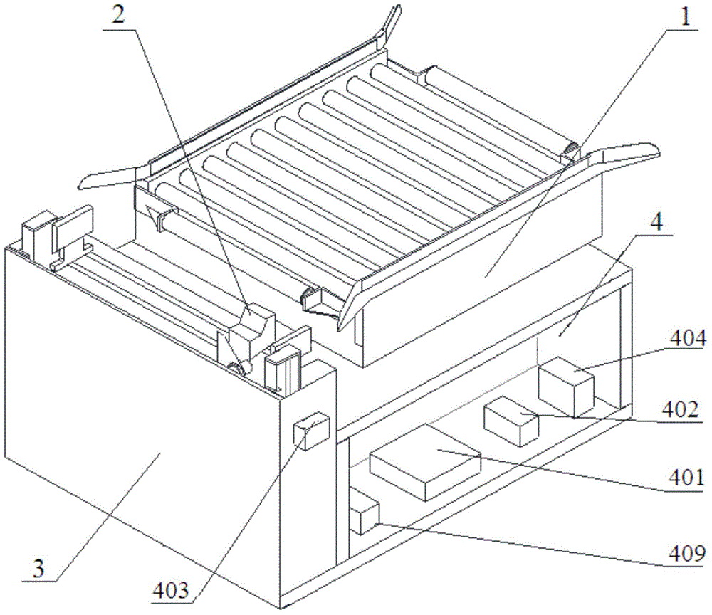 Automatic mark making system and method for cotton bale