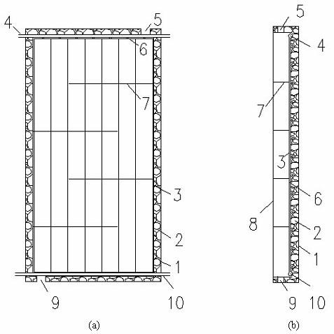 Highly-efficient gas-water hybrid solar heat collector and application thereof