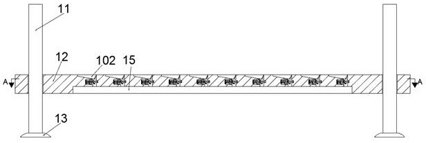 An environmental protection artificial turf automatic installation instrument