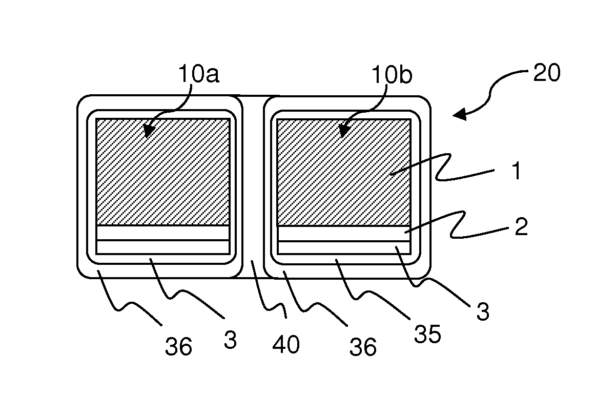 Method for manufacturing a HTS coated tape with laser beam cutting