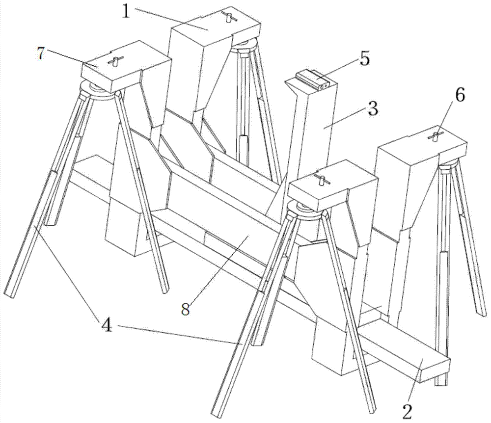 Calibration equipment and calibration method for linear array camera of high-speed rail detection system