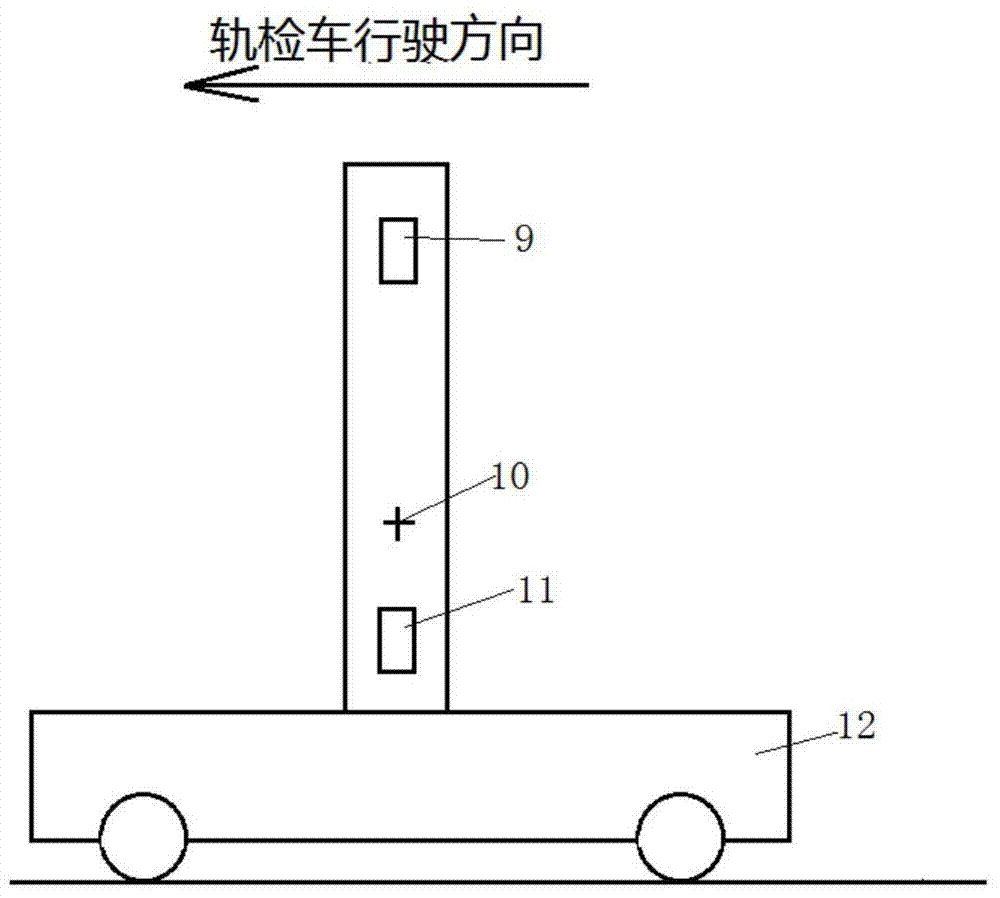 Calibration equipment and calibration method for linear array camera of high-speed rail detection system