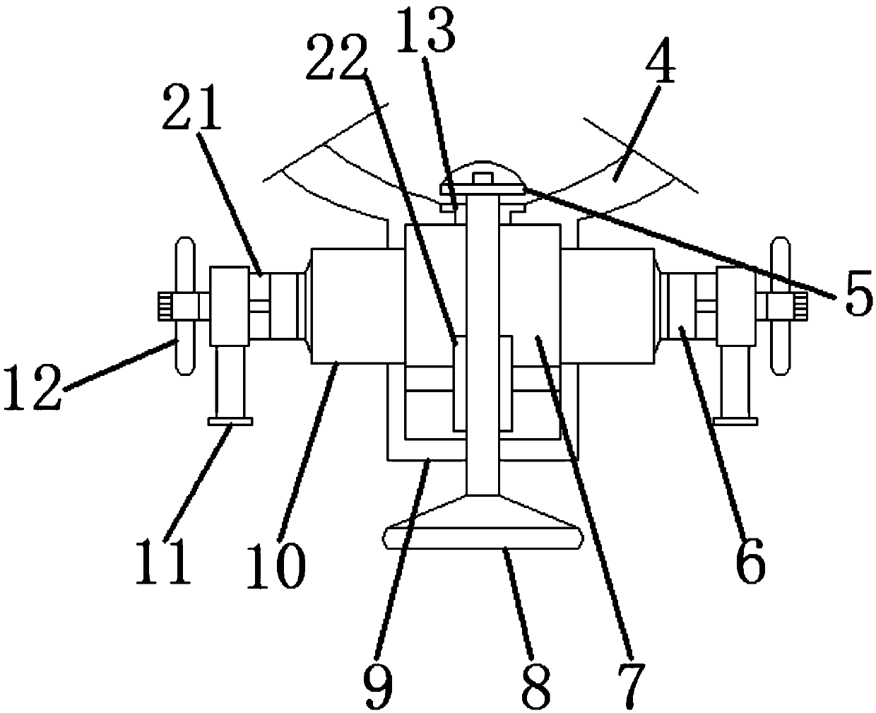 Pipe pressure elimination sampling valve device for oil exploitation