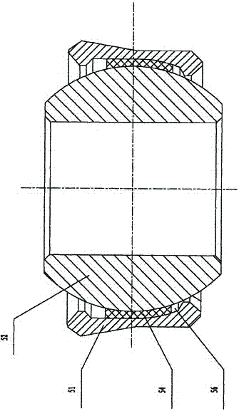 Spherical slide fitting with wide application and capable of bearing higher load