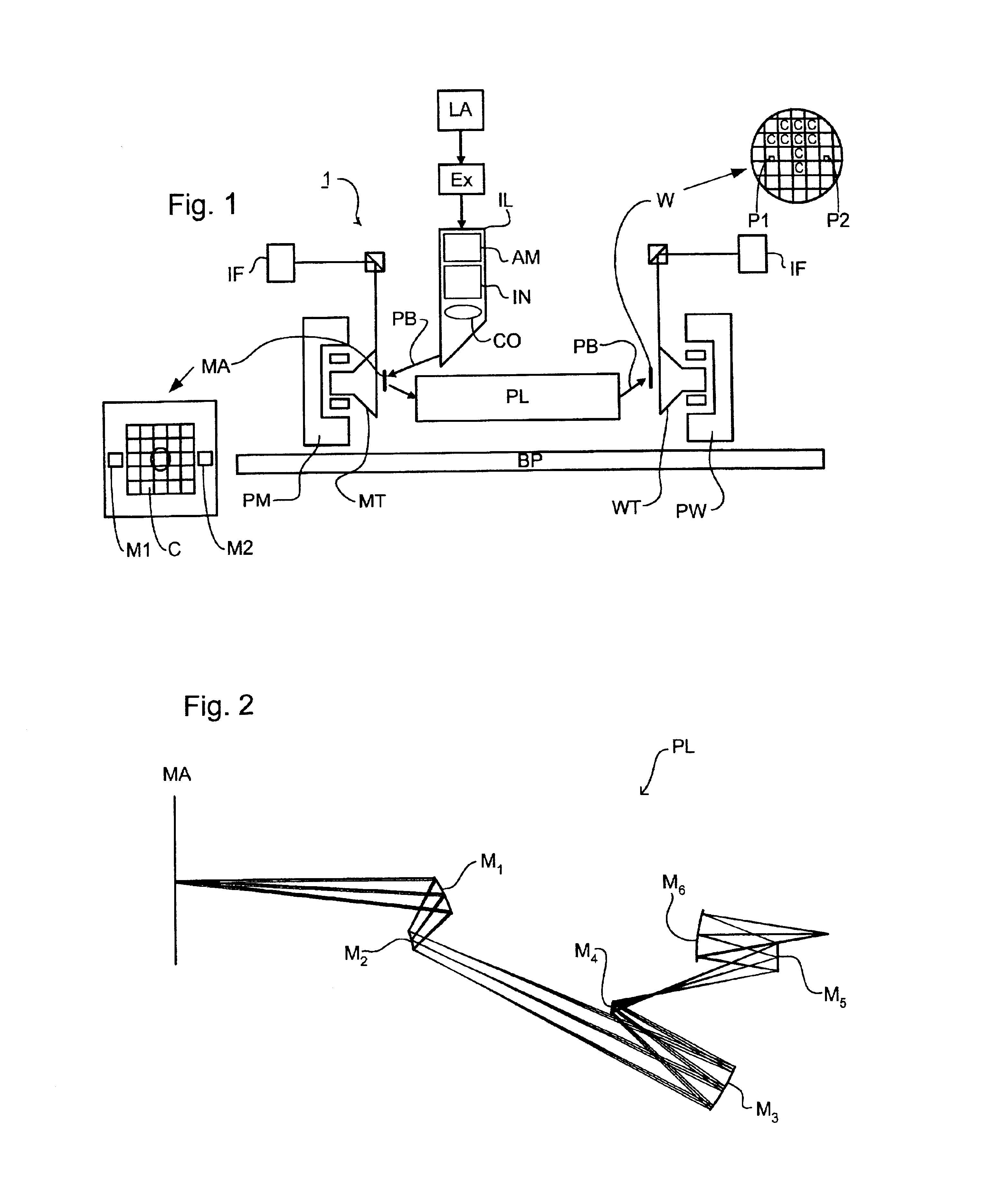 Device manufacturing method, device manufactured thereby and a mask for use in the method