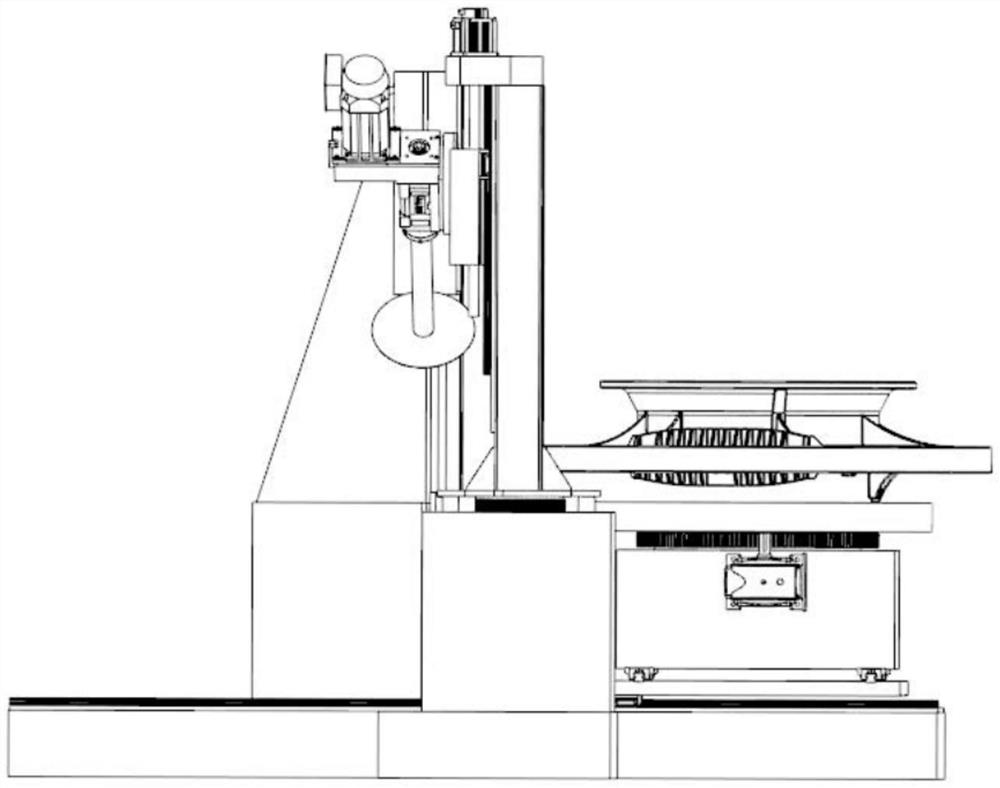 Casting riser machining machine and operating method thereof