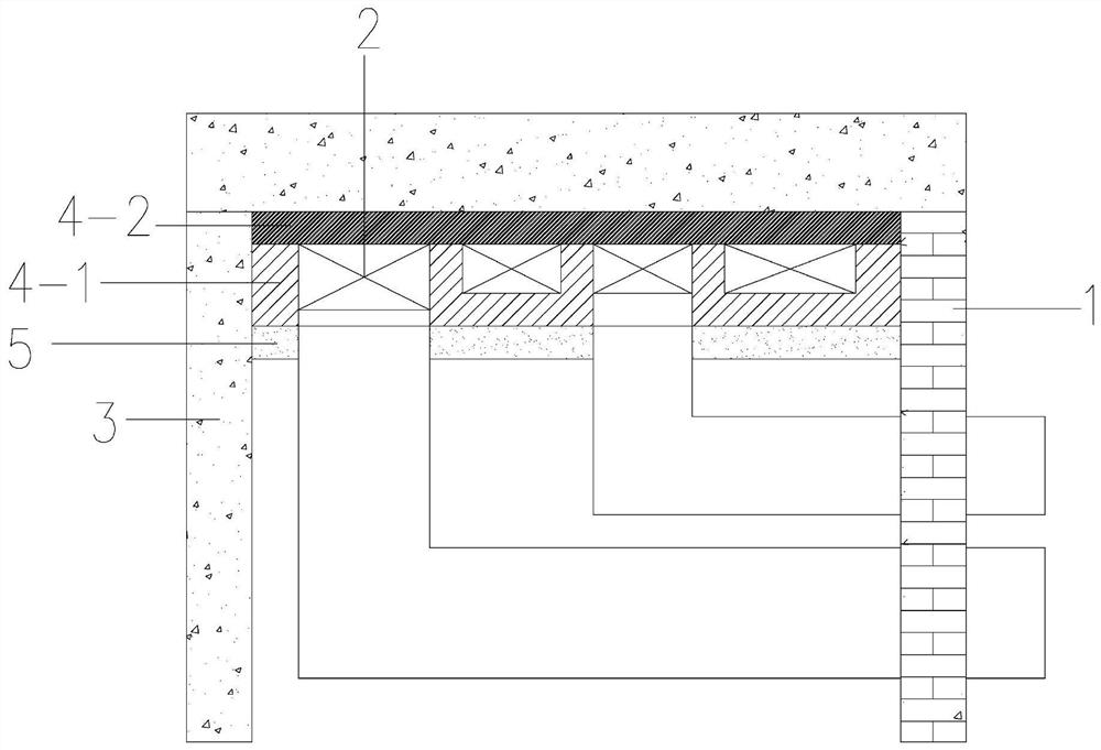 Fireproof fabricated construction system for super high-rise electrical vertical shaft