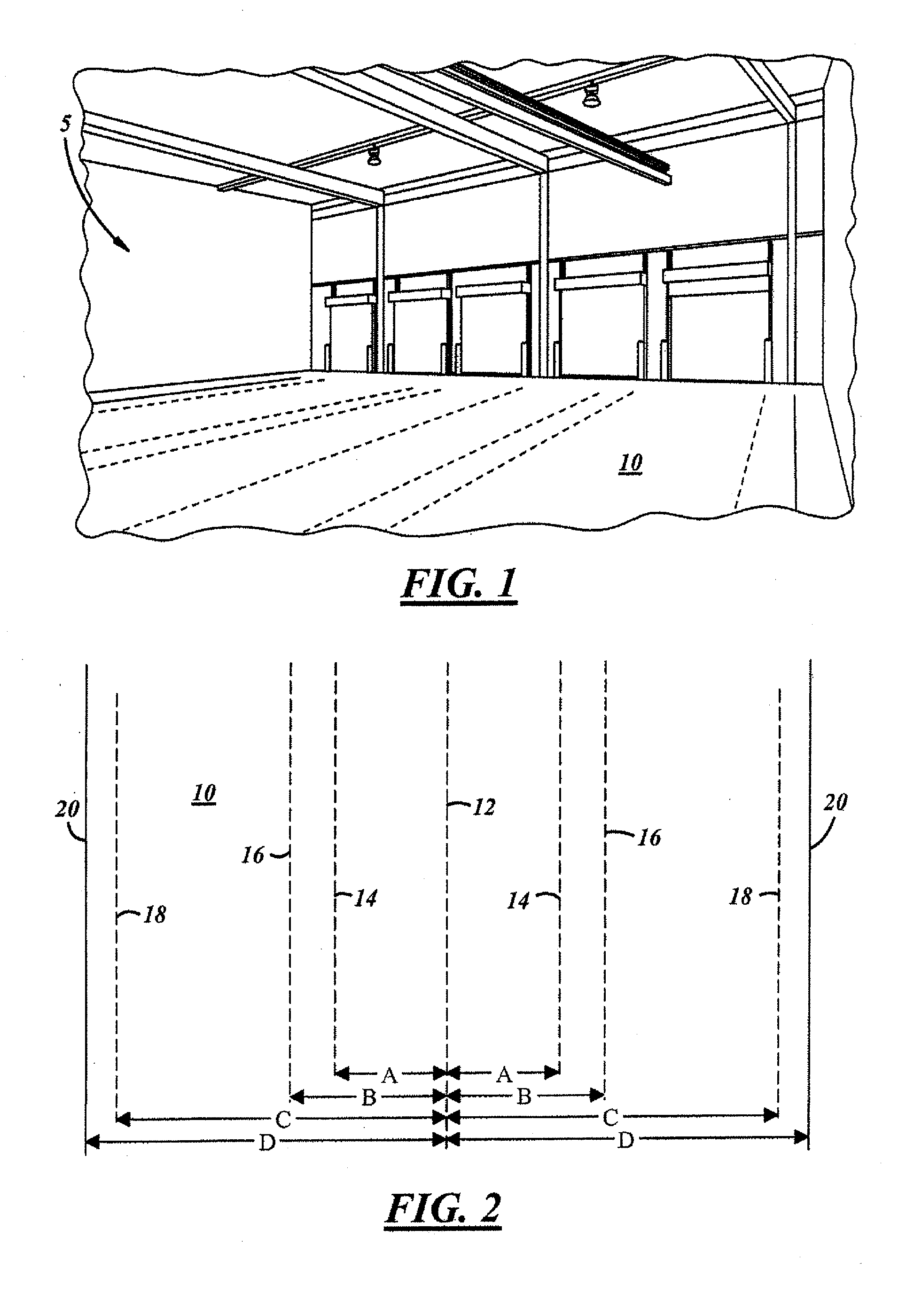 Method and apparatus for pre-fabricating a synthetic sports field