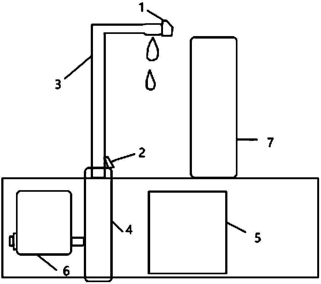 Intelligent water-saving faucet based on single-chip microcomputer control