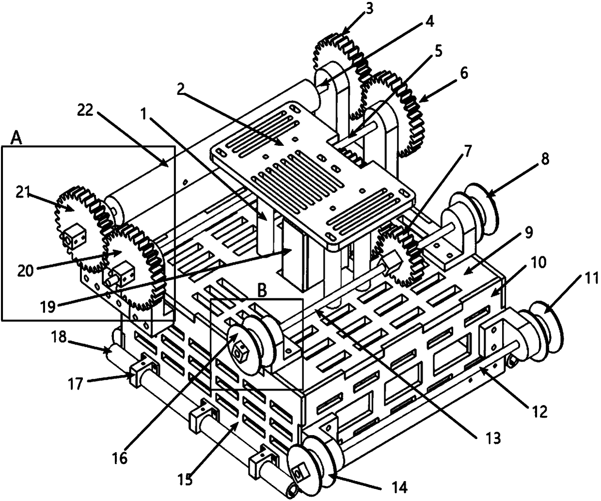 Automatic ball-grabbing device of unmanned aerial vehicle