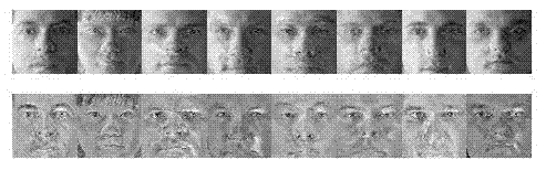 Non-illumination face image reconstruction method and system