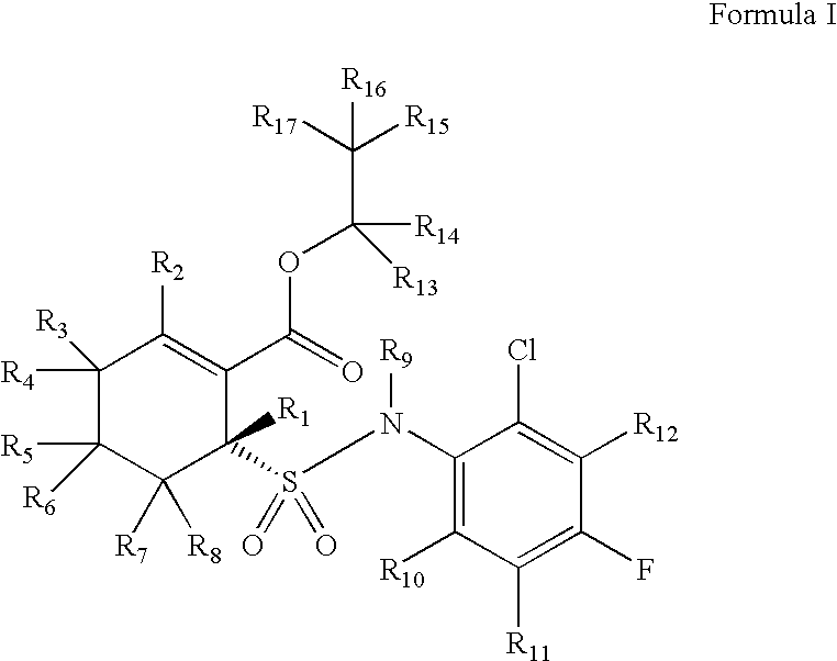 Substituted cyclohexenes