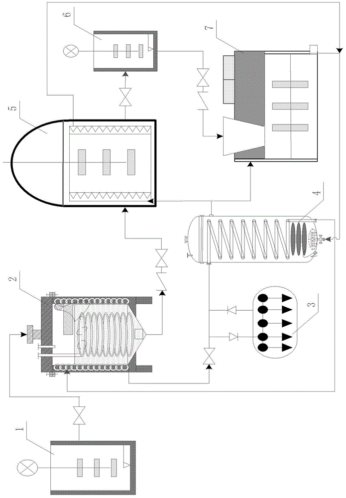 Anaerobic-aerobic integrated treatment device and treatment method for domestic garbage in villages and towns