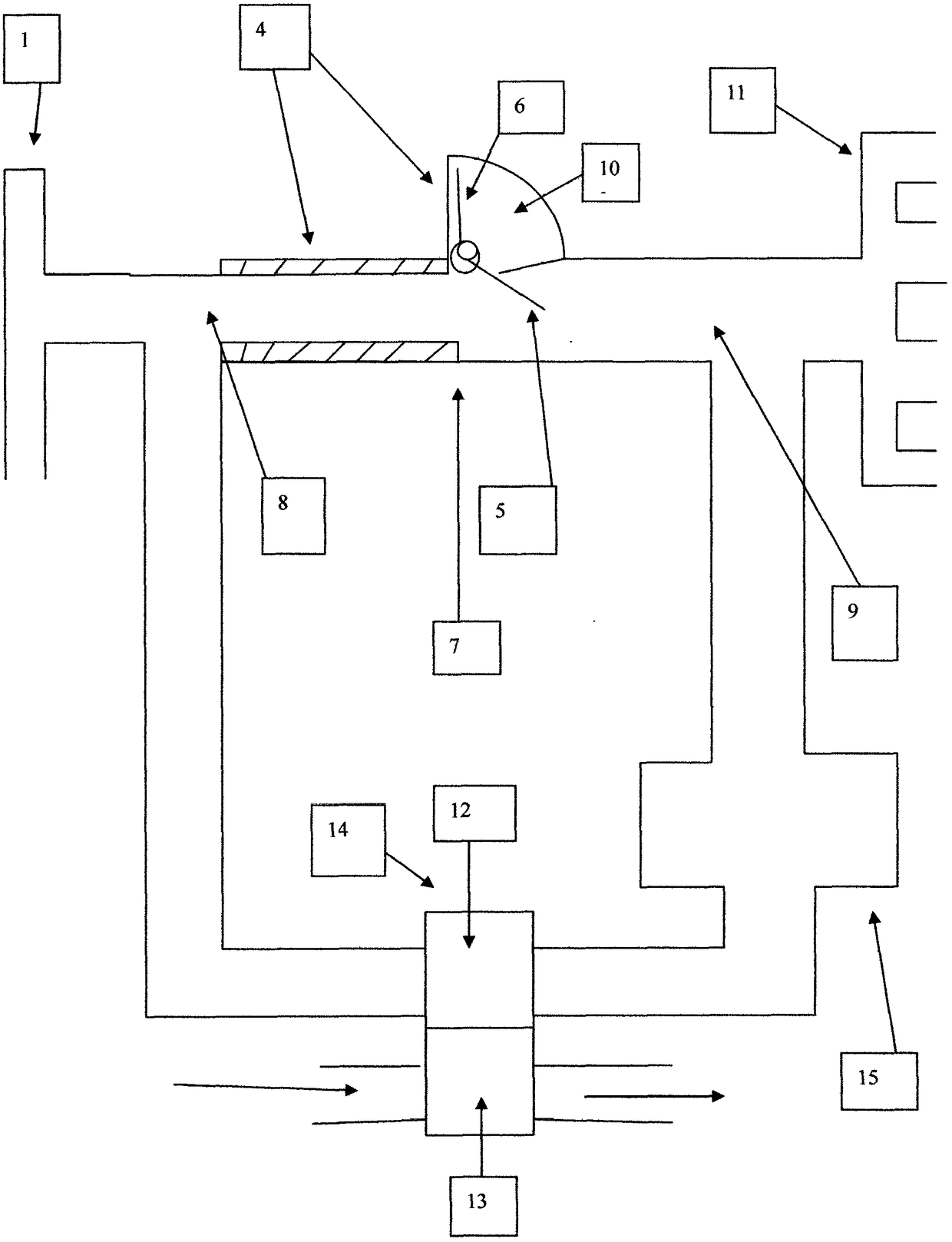 Adaptive intake system of diesel engine