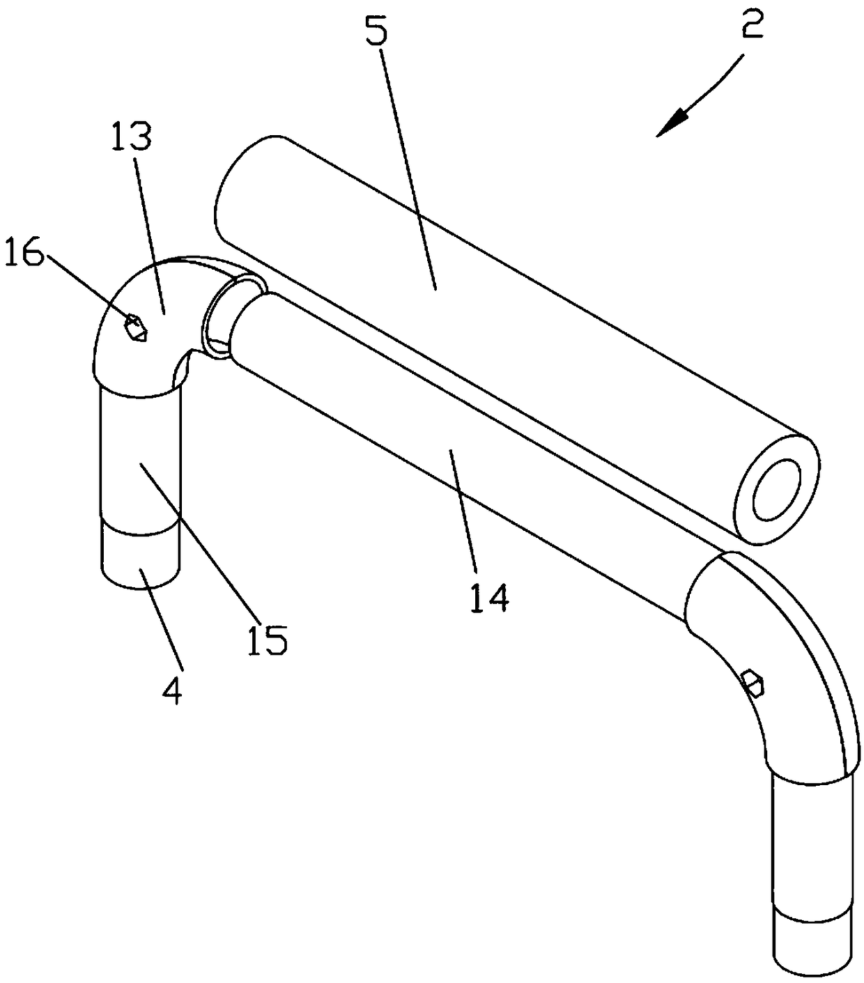 Position fixation device for preoperative position fixation of patients accepting hip joint and knee joint operations and using method of position fixation device