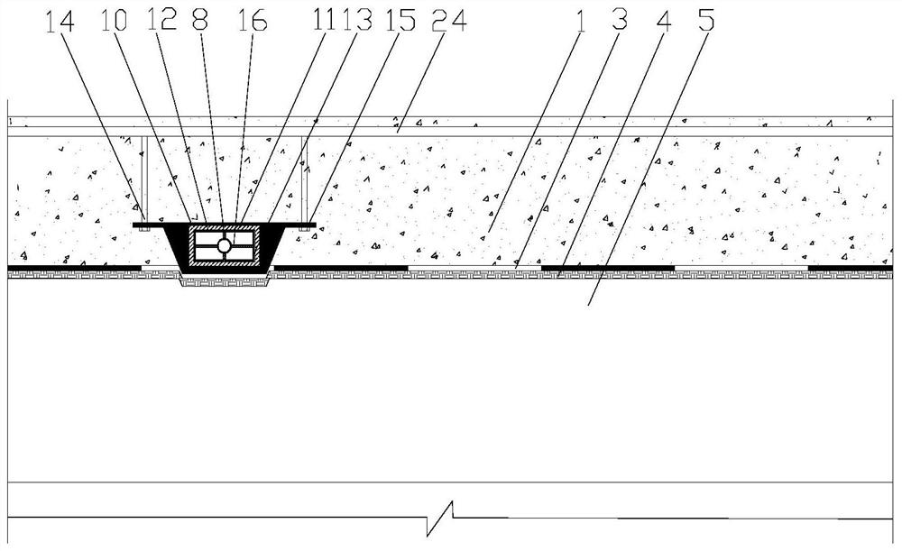 A method for arranging circular drainage pipes of pre-buried tunnels