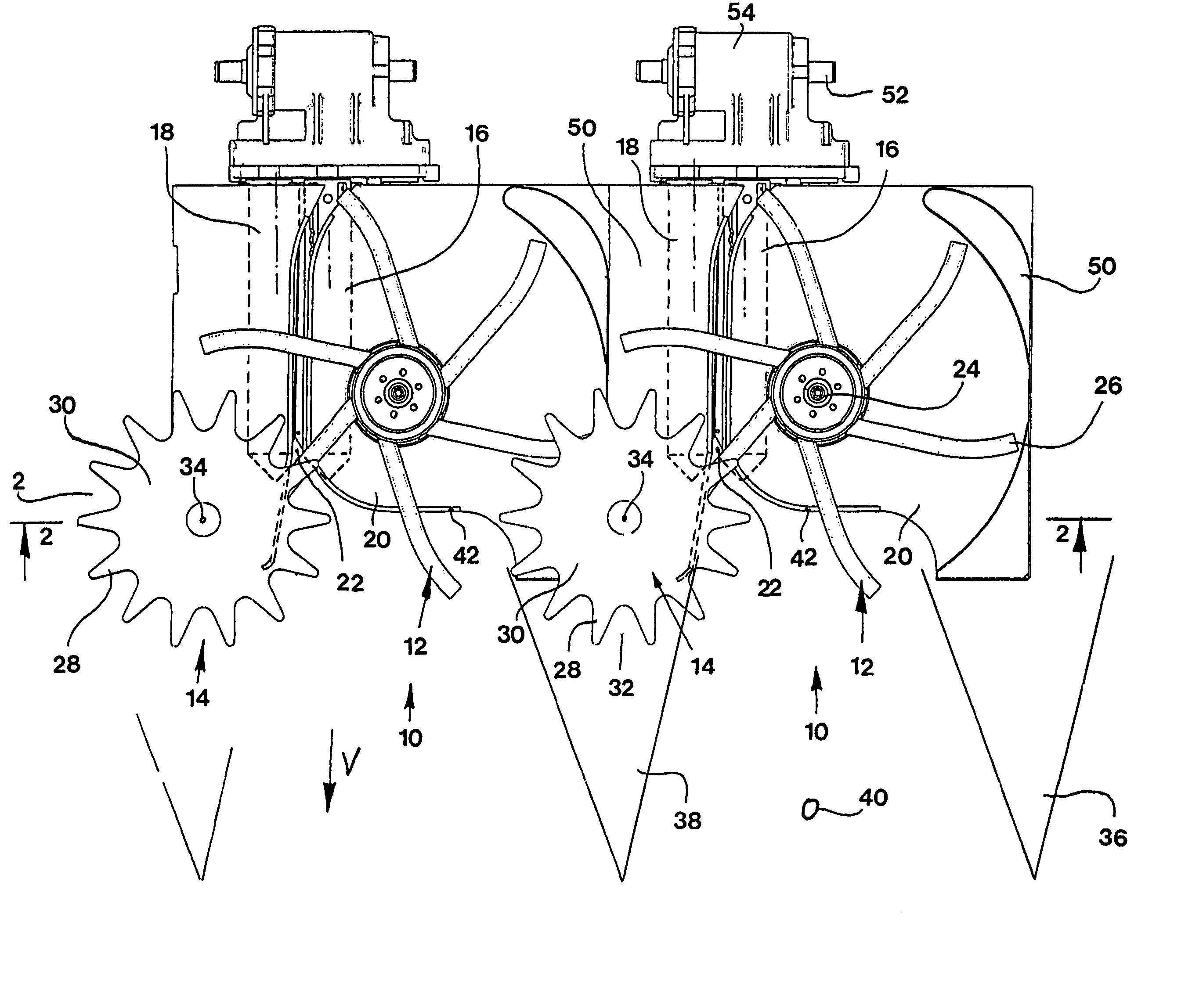 Gathering and picking device