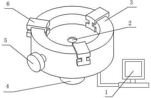 Simple flyer sticking and clamping special device and usage thereof