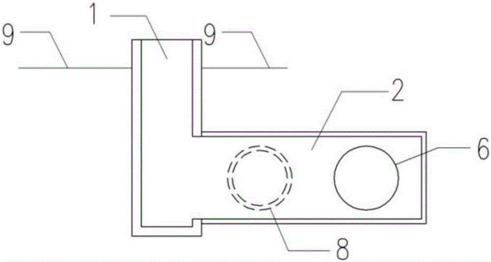 Shield side original tunneling construction method and structure combined with subsurface excavated construction of original well and hoisting well