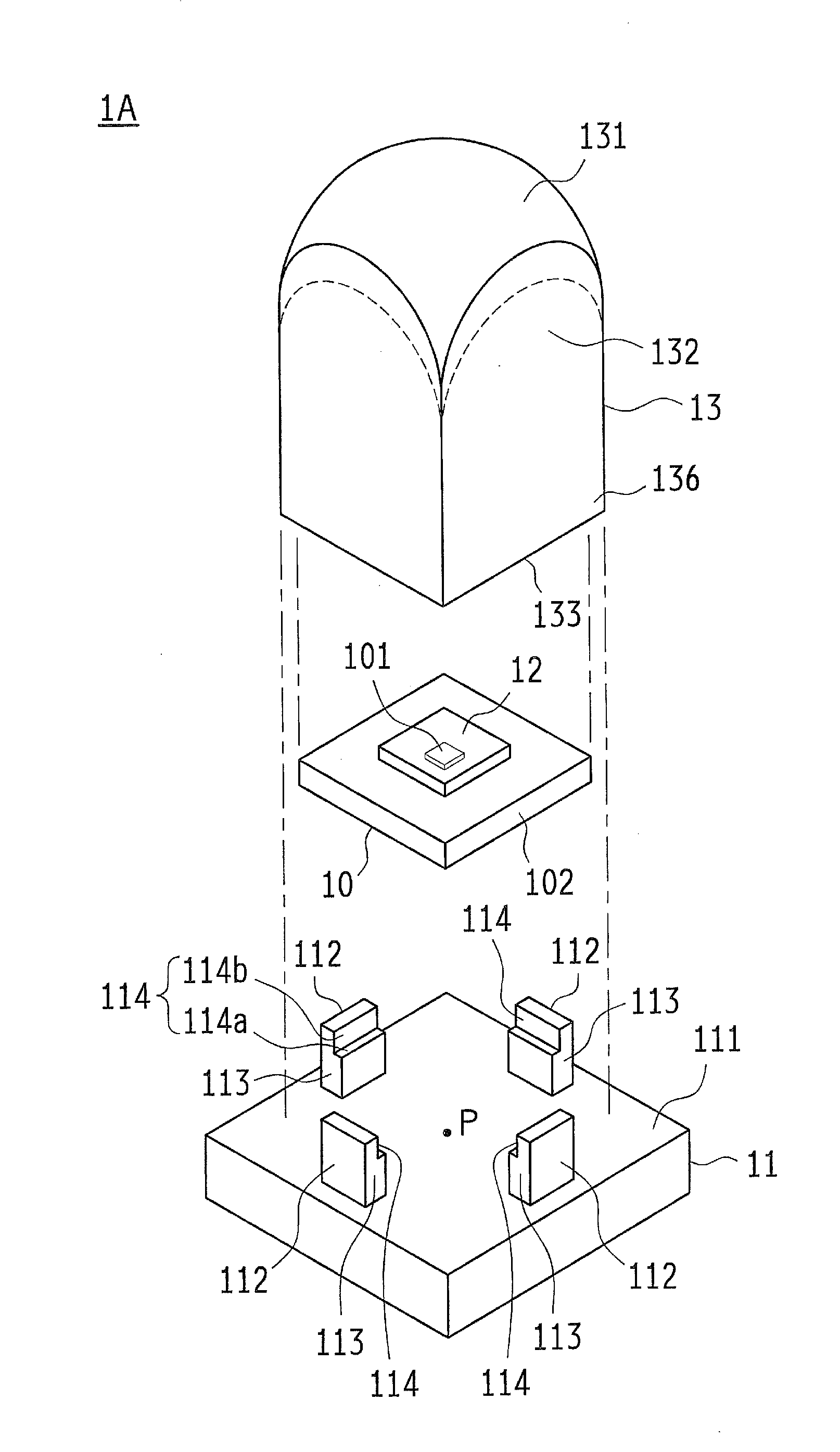 Concentrated solar cell and manufacturing method for the same