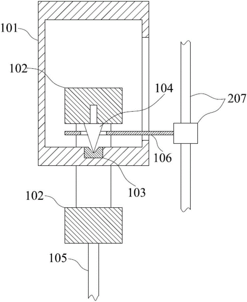 Thromboelastography instrument, and blood containing cup cover assembling and disassembling method